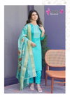 Rich Gold Vol 01 By Mystic 9 Swarovski Cotton Readymade Suits Wholesale Market In Surat With Price
